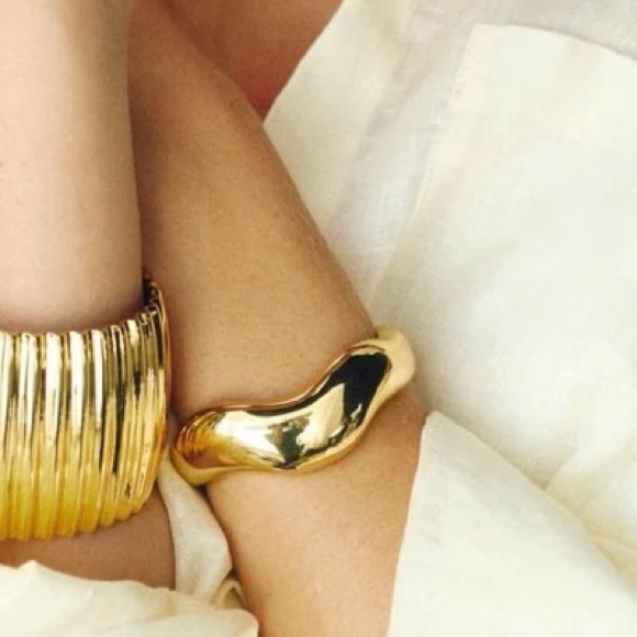 NWT Frasier Sterling X Curateur Cosmo Gold Cuff in Gold - Picture 5 of 9